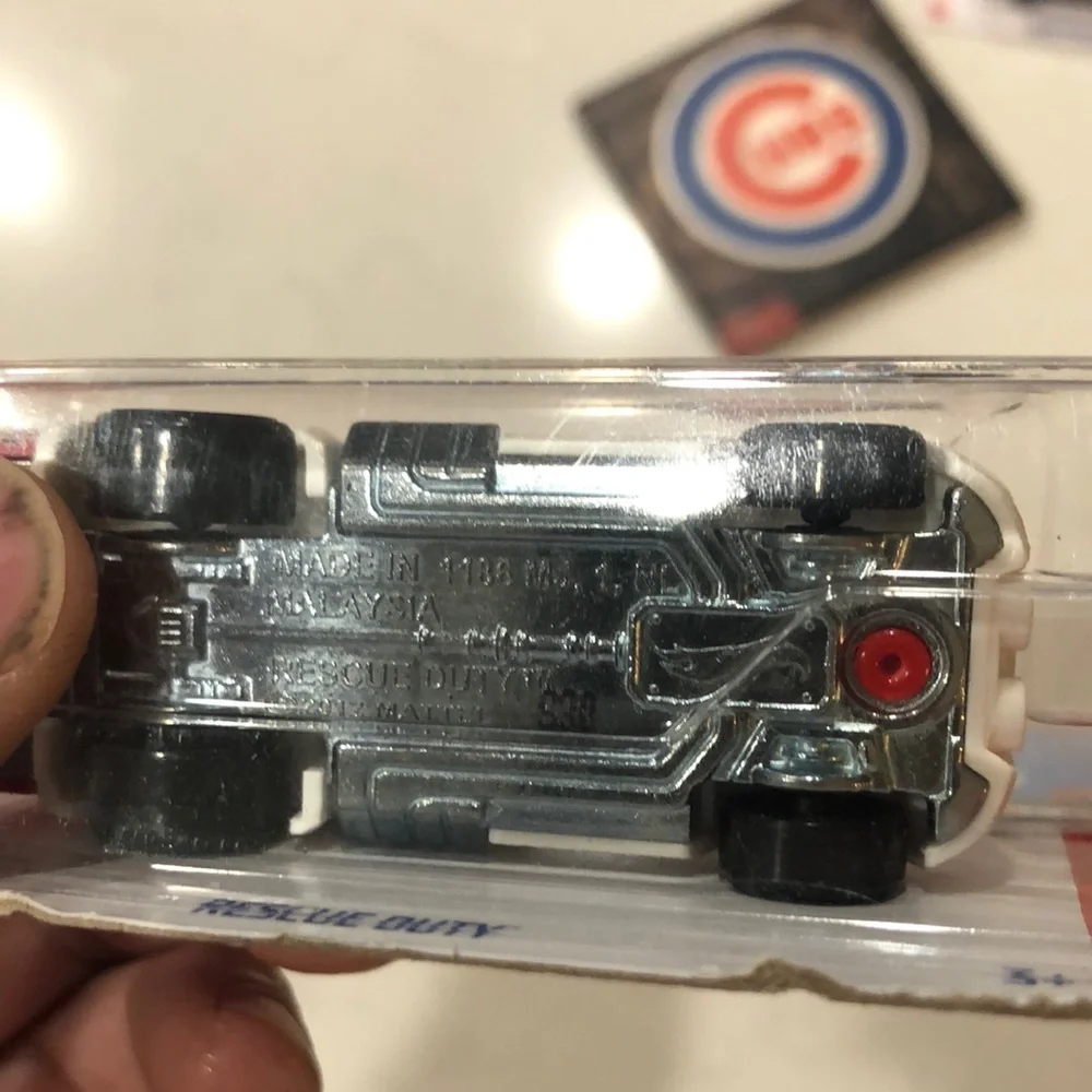 Rescue Duty Toy Car - Red and White